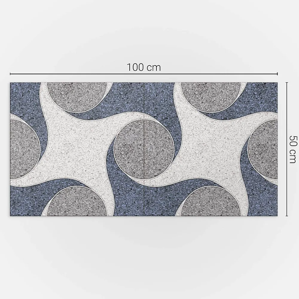 Wallfluent Lambris Mural<Panneau Mural TV 100x50 cm Motifs Élégants 1 pièce