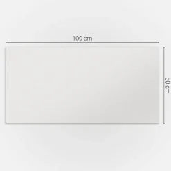 Wallfluent Panneau Mural TV 100x50 cm Couleur Violet Clair 1 pièce- Lambris Mural