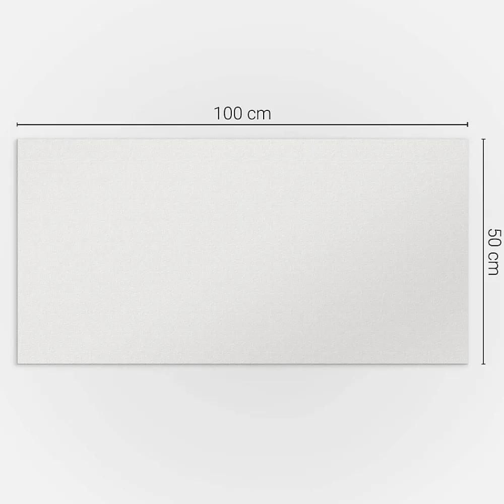Wallfluent Panneau Mural TV 100x50 cm Couleur Violet Clair 1 pièce- Lambris Mural