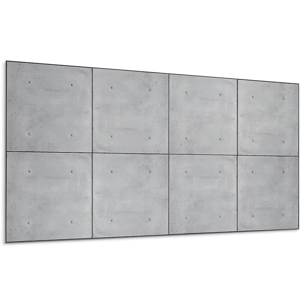 Wallfluent Lambris Mural<Panneau Mural TV 120x60 cm Texture Du Béton Brut 1 pièce