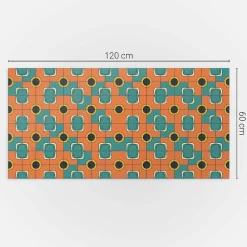 Wallfluent Lambris Mural<Panneau Mural 120x60 cm Triangles Géométriques Dans L'agencement 1 pièce