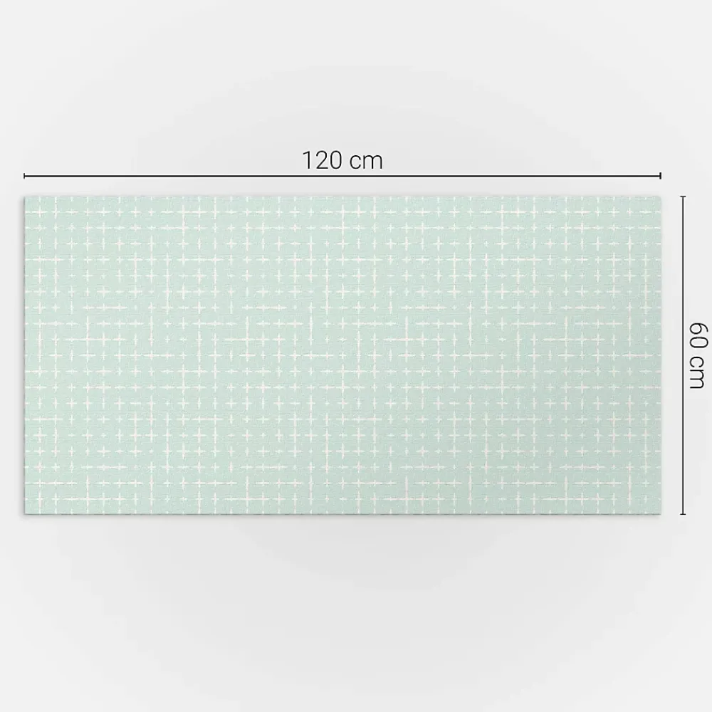Wallfluent Panneau Mural 120x60 cm Motifs En Mosaïque Géométrique 1 pièce- Lambris Mural