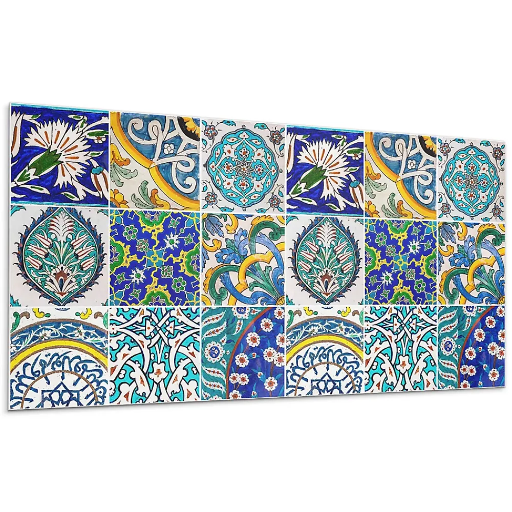Wallfluent Lambris Mural<Panneau Mural 120x60 cm Mosaïque De Pierre Veinée 1 pièce