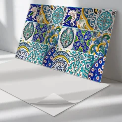 Wallfluent Lambris Mural<Panneau Mural 120x60 cm Mosaïque De Pierre Veinée 1 pièce