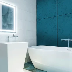 Foge Panneau Ninna OSB-3 bleu 122 x 60 x 1,5 cm- Panneau Décoratif En Bois|Panneau Bois, Osb, Mdf