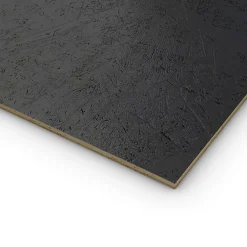 Foge Panneau OSB-3 peint noir 122 x 60 x 1,5 cm- Panneau Décoratif En Bois|Panneau Bois, Osb, Mdf