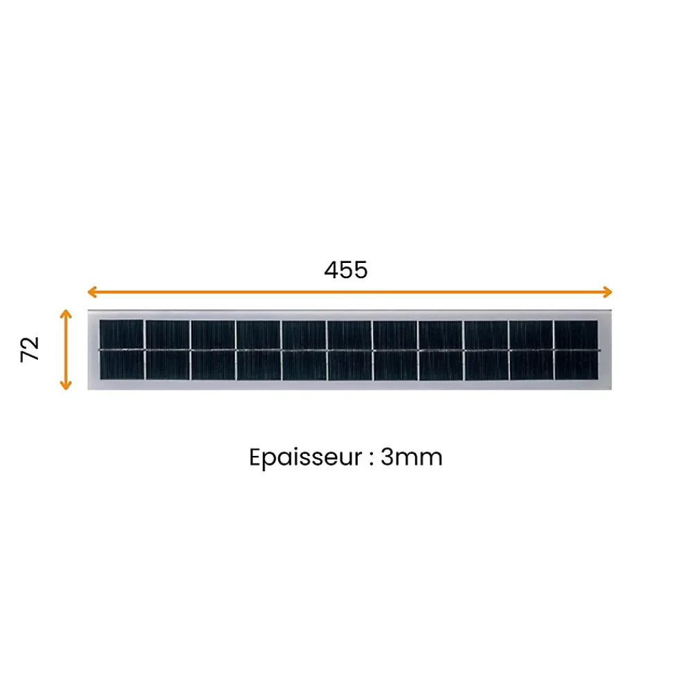 Bubendorff Panneau photovoltaïque noir pour volet battant solaire- Volet Battant