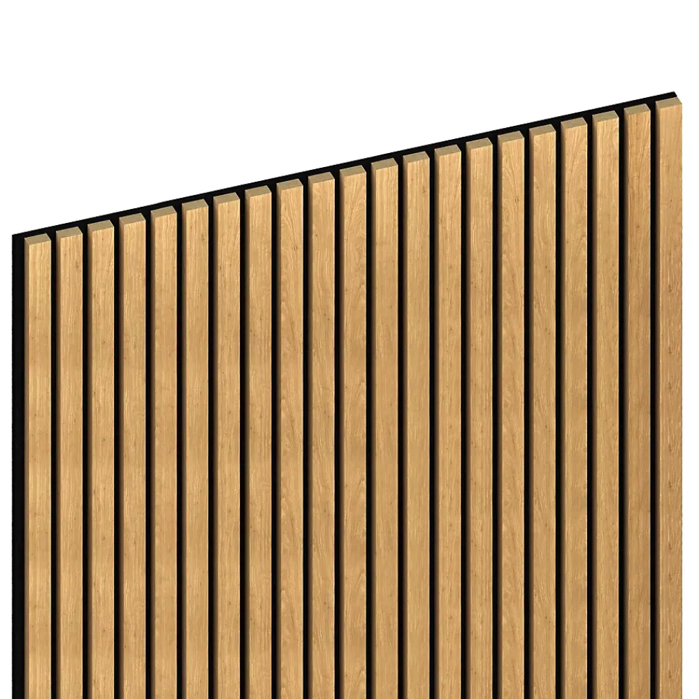 Panneau tasseau décoratif en MDF noir 90 x 280 cm- Panneau Tasseau Bois