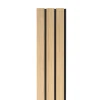 Radex Panneau tasseau décoratif Maya en MDF effet chêne 275X60CM ép.14mm- Panneau Tasseau Bois