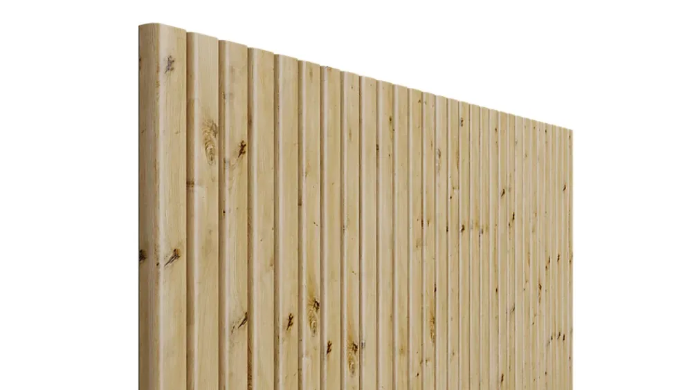 Radex Panneau Tasseau Bois<Panneau tasseau flexible MDF Ella effet chêne clair 275X90 cm