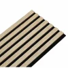 Decoon Panneau tasseaux bois 250 x 30 x 1,9 cm - décor chêne clair fond noir - 0,75m²- Panneau Tasseau Bois