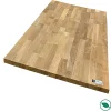 Forestea Panneau Bois, Osb, Mdf<Panneau teck massif lamellé collé abouté 2410 x 1210 x 18 mm