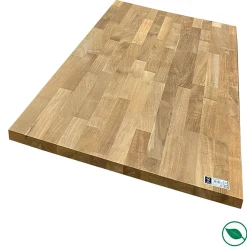 Forestea Panneau Bois, Osb, Mdf<Panneau teck massif lamellé collé abouté 2410 x 1210 x 18 mm