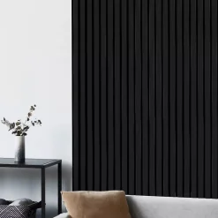 Protocole Pro Panneau Tasseau Bois<Panneaux 278 cm SLIM SOUPLE Noir Mat