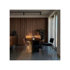 Kosmi Panneau Tasseau Bois<Panneaux Acoustiques Décoratifs en MDF Lot de 4, Acacia, 240x60cm