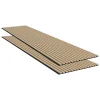 Ps Global Company Panneau Tasseau Bois<Panneaux Acoustiques Décoratifs Chêne Feutrine Noir 240 x 60 x 2,1 cm Lot de 2