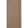 Floordirekt Panneaux acoustiques en aspect bois, 1 Pièce, 118 x 60 cm, Red Oak- Panneau Décoratif En Bois