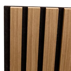 Neu.Holz Panneau Décoratif En Bois<Panneaux acoustiques Vang lot de 8 panneaux effet chêne foncé