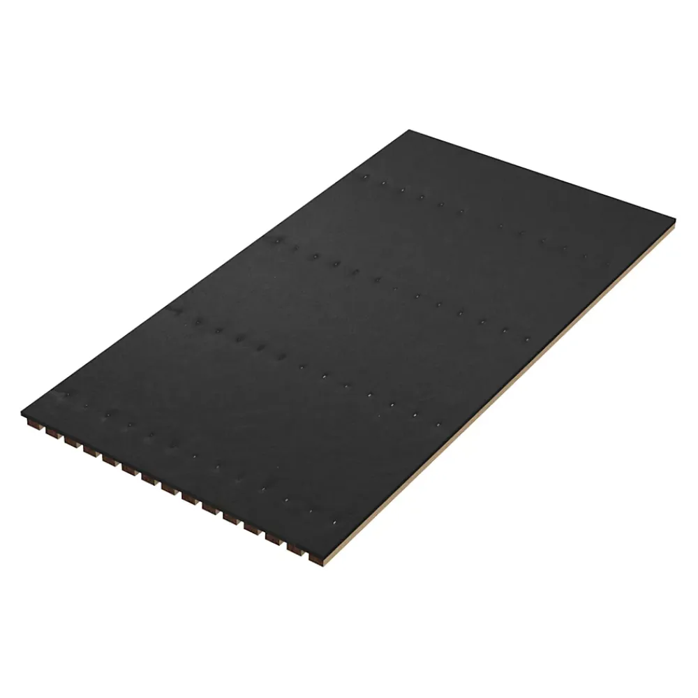 Neu.Holz Panneaux acoustiques Vang lot de 16 panneaux effet chêne- Panneau Décoratif En Bois