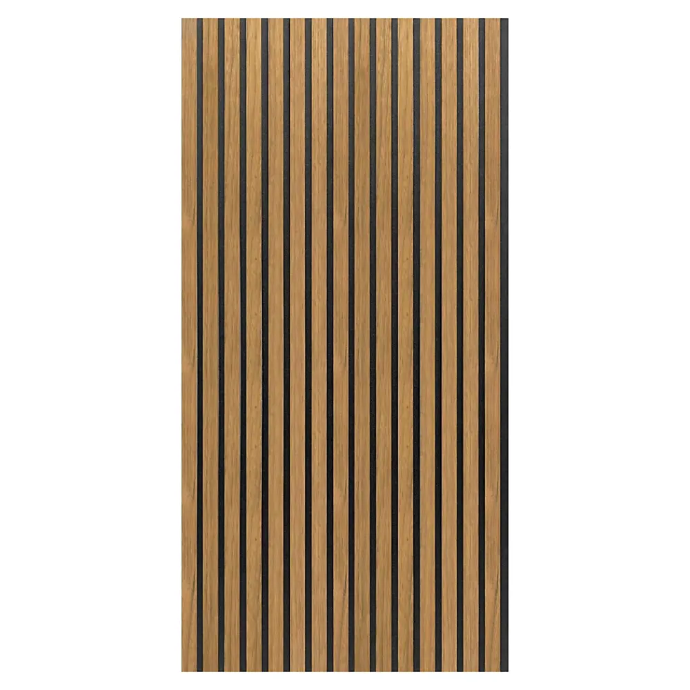 Neu.Holz Panneau Décoratif En Bois<Panneaux acoustiques Vang lot de 12 panneaux effet chêne foncé