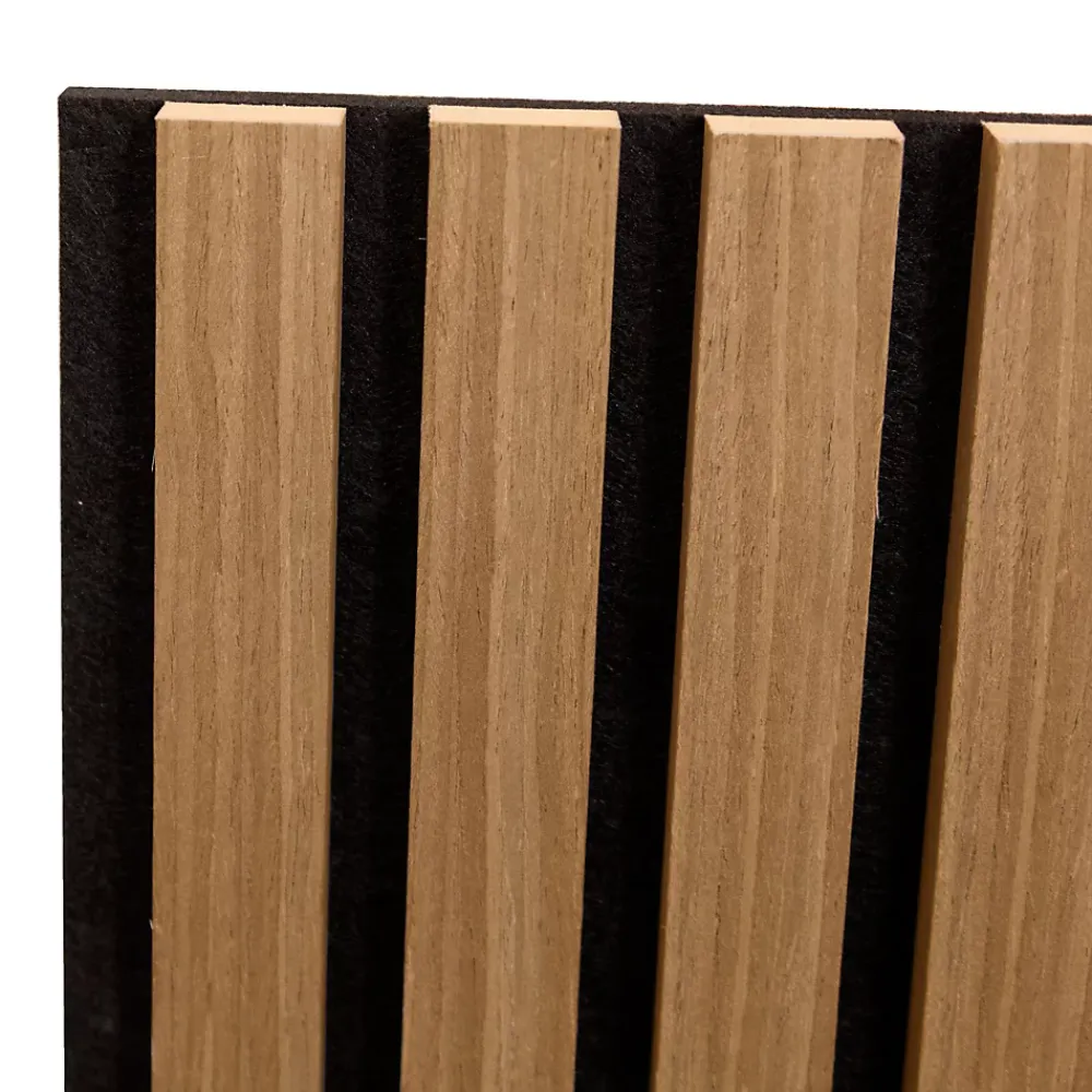 Neu.Holz Panneau Décoratif En Bois<Panneaux acoustiques Vang lot de 12 panneaux effet chêne foncé