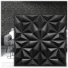 Deccart Panneau Mural Décoratif<Panneaux de plafond et panneaux muraux Decoratif 3D Onyx Noir 2m² / 8pièces