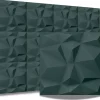 Deccart Panneau Mural Décoratif<Panneaux de plafond et panneaux muraux 3D Bursztyn Vert 8m²/ 32pièces