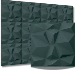 Deccart Panneau Mural Décoratif<Panneaux de plafond et panneaux muraux 3D Bursztyn Vert 8m²/ 32pièces