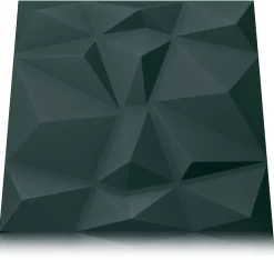 Deccart Panneau Mural Décoratif<Panneaux de plafond et panneaux muraux 3D Bursztyn Vert 8m²/ 32pièces