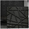 Deccart Panneau Mural Décoratif<Panneaux de plafond et panneaux muraux Decoratif 3D Onyx Noir 2m² / 8pièces