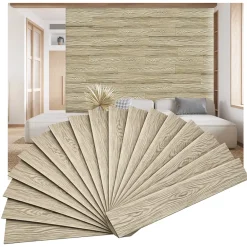 Deccart Panneaux de plafond et panneaux muraux Decoratif P4-12 6m² / 36pièces- Panneau Mural Décoratif