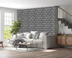 Deccart Panneau Mural Décoratif<Panneaux de plafond et panneaux muraux Decoratif 3D Honey Gris 12m² / 48pièces
