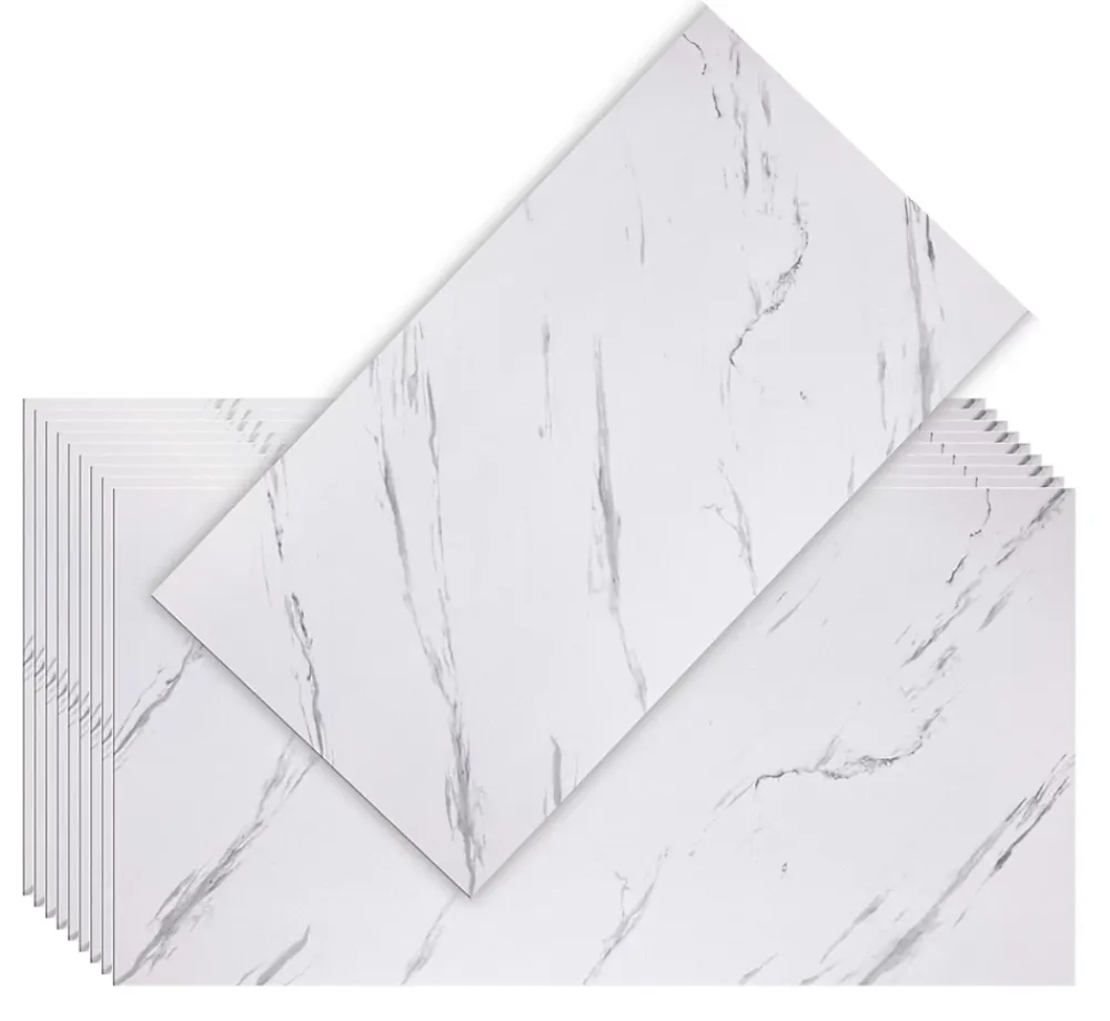 Deccart Panneaux de plafond et panneaux muraux Decoratif 7214XL Marbre 10m² / 20pièces- Panneau Mural Décoratif