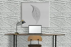 Deccart Panneau Mural Décoratif<Panneaux de plafond et panneaux muraux Decoratif 3D Line "69" Béton 2m² / 8pièces