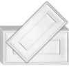 Deccart Panneau Mural Décoratif<Panneaux de plafond et panneaux muraux Decoratif Rama Blanc 20m² / 40pièces