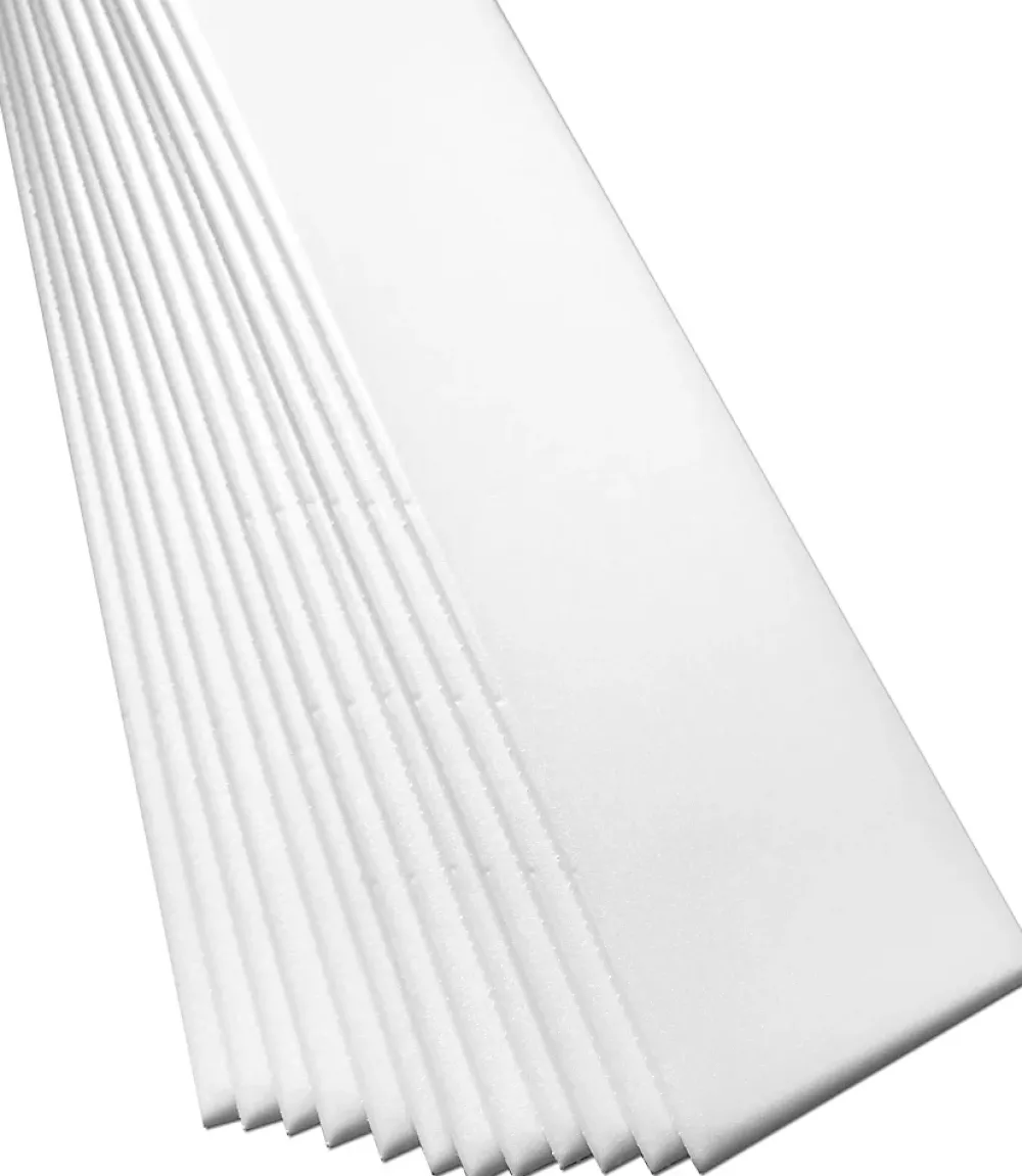 Deccart Panneaux de plafond et panneaux muraux Decoratif P08 2m² / 12pièces- Panneau Mural Décoratif