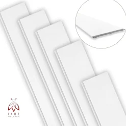 Ikhemalarka Panneau Mural Décoratif<Panneaux muraux style campagne en polystyrène rigide blanc pose facile avec colle idéal pour déco murale anglaise (LB02)