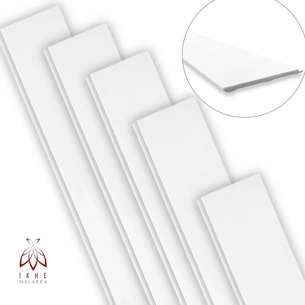 Ikhemalarka Panneau Mural Décoratif<Panneaux muraux style campagne en polystyrène rigide blanc pose facile avec colle idéal pour déco murale anglaise (LB02)