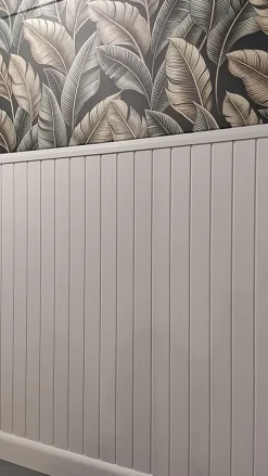 Ikhemalarka Panneau Mural Décoratif<Panneaux muraux style campagne en polystyrène rigide blanc pose facile avec colle idéal pour déco murale anglaise (LB02)