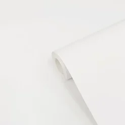 Papier peint Balisi blanc mat L.10m x l.53 cm GoodHome- Papier Peint