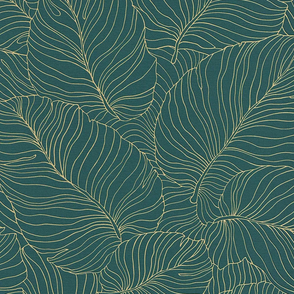 Grandeco Papier Peint<Papier peint expansé vinyle sur intissé Isa vert L.1005 x l.53 cm