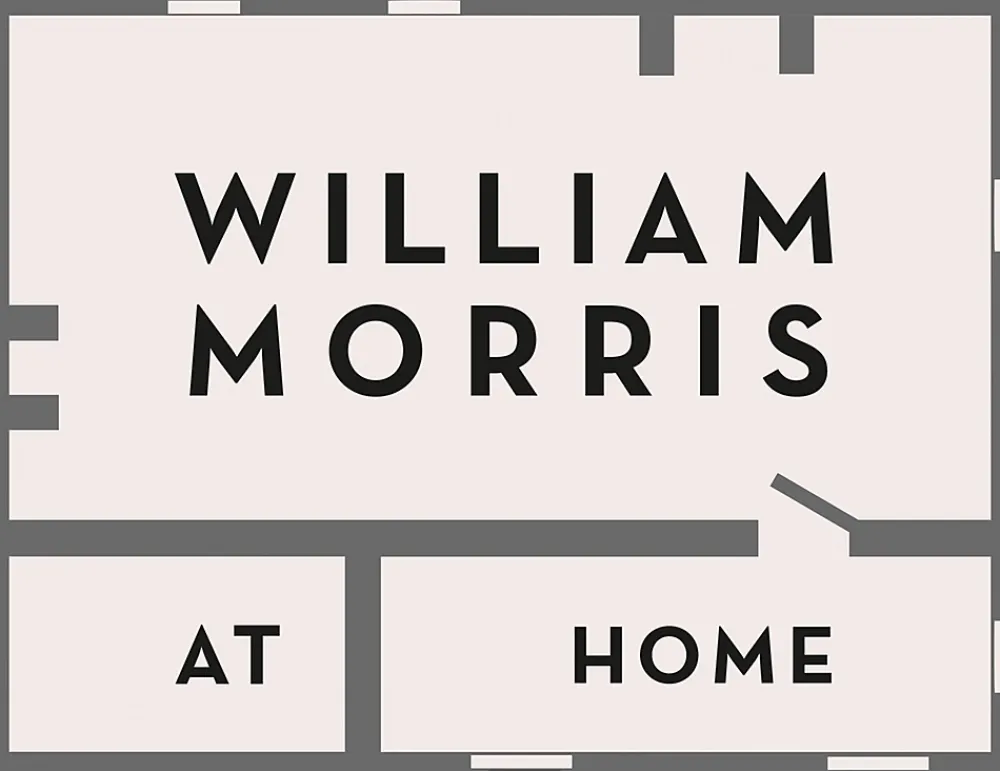 William Morris Papier peint intissé Bird & pomegranate duck egg imprimé fleurs vert L.1000 x l.52cm- Papier Peint