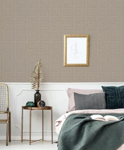 GoodHome Papier Peint<Papier peint Intissé Scapi or