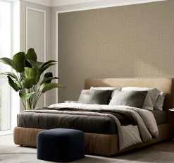 GoodHome Papier Peint<Papier peint Intissé Scapi or