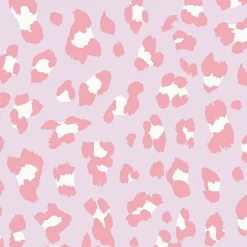 Envy Papier peint intissé imprimé léopard rose L.1000 x l.52cm- Papier Peint