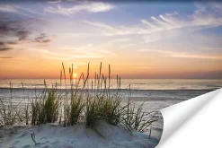 Muralo Papier Peint Panoramique<Papier Peint Intissé Photo MER Plage Coucher De Soleil Pour Chambre 368cm x 254cm