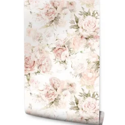 Muralo Papier Peint<Papier Peint Intissé Pour Salon FLEURS Pivoines Plantes Nature