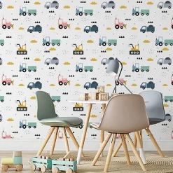 Muralo Papier Peint<Papier Peint Intissé Pour Chambre D'Enfant VEHICULES Nuages