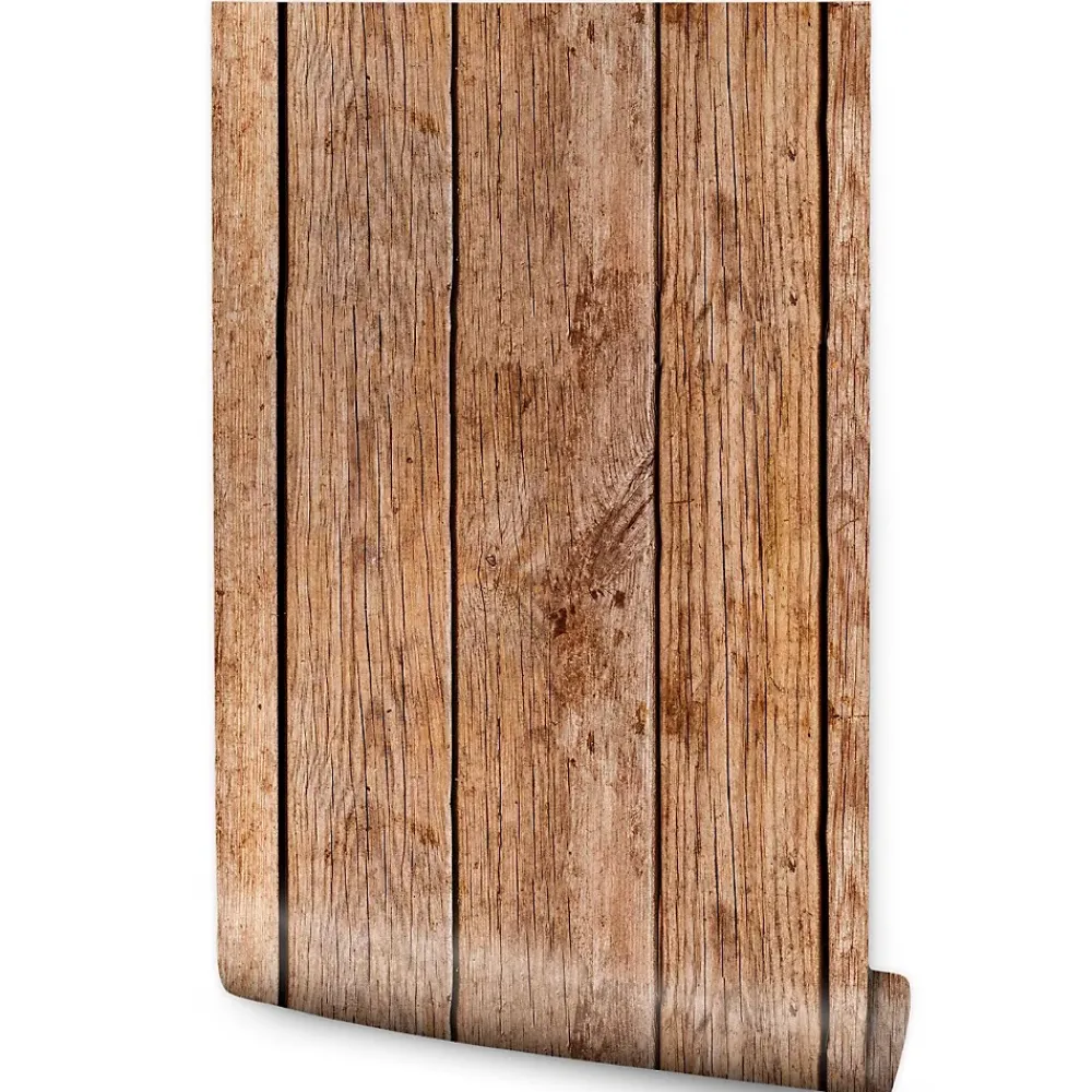 Muralo Papier Peint Panneaux En Bois Pour La Chambre- Papier Peint