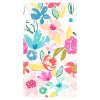 GoodHome Papier Peint Panoramique<Papier peint panoramique intissé Cyan fleurs multicouleurs L.280 x l.159 cm